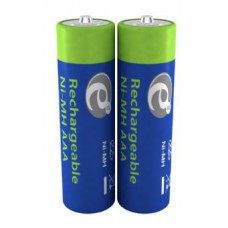 Μπαταρίες Επαναφορτιζόμες Gembird AAA NiMH rechargeable 2τεμάχια Μπαταρίες Επαναφορτιζόμες Gembird AAA NiMH rechargeable 2τεμάχια